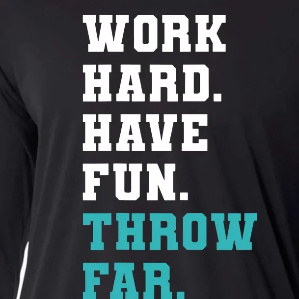 Track Coaches Discus Javelin Shot Put Hammer Throw Far Cooling Performance Long Sleeve Crew