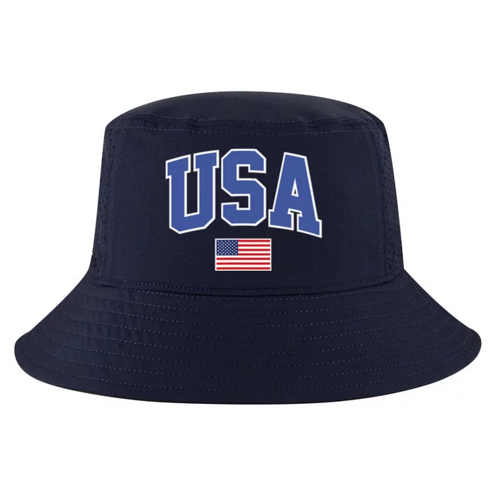 Trendy Classic Design USA Flag Alt Cool Comfort Performance Bucket Hat