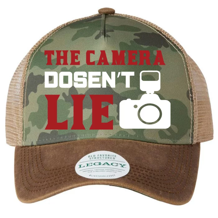 The Camera Dosen't Lie Legacy Tie Dye Trucker Hat