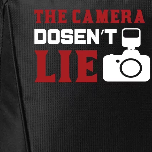 The Camera Dosen't Lie City Backpack