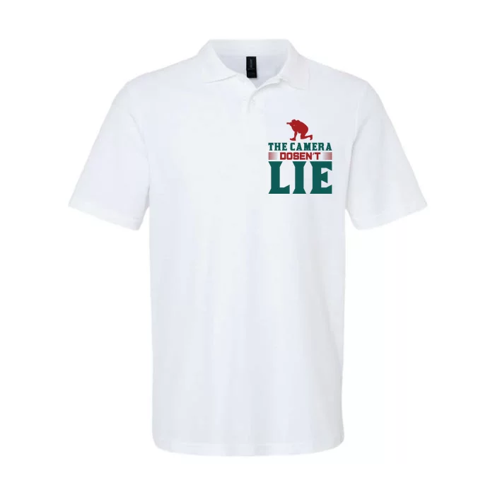 The Camera Dosen't Lie Softstyle Adult Sport Polo