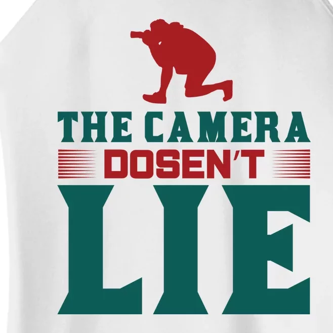 The Camera Dosen't Lie Women’s Perfect Tri Rocker Tank