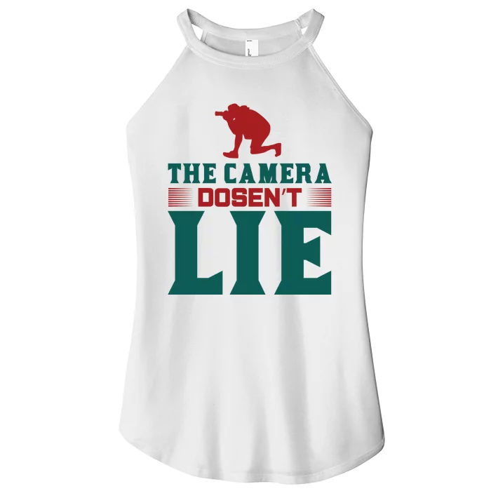 The Camera Dosen't Lie Women’s Perfect Tri Rocker Tank