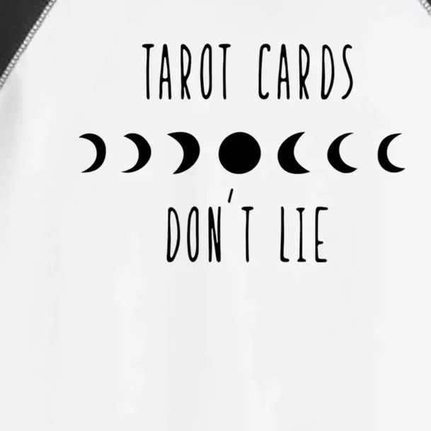 Tarot Cards Dont Lie Witchcraft Witch Moon Phase Gift Toddler Fine Jersey T-Shirt