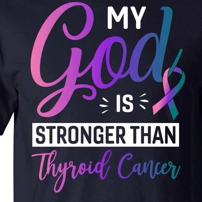 Thyroid Cancer Design Tall T-Shirt