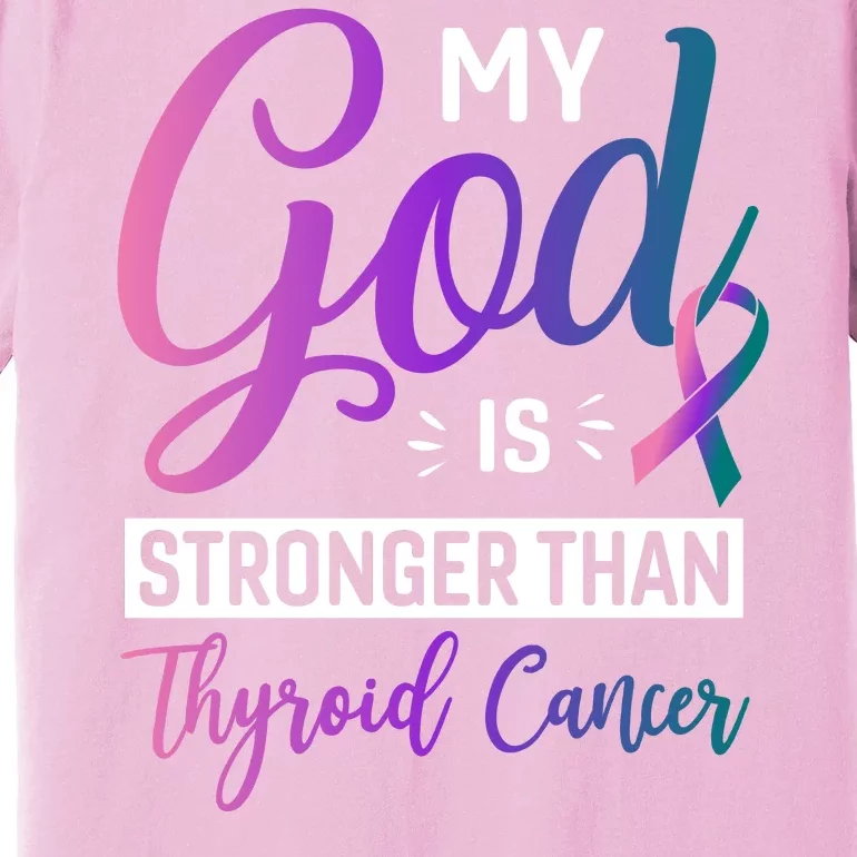 Thyroid Cancer Design Premium T-Shirt