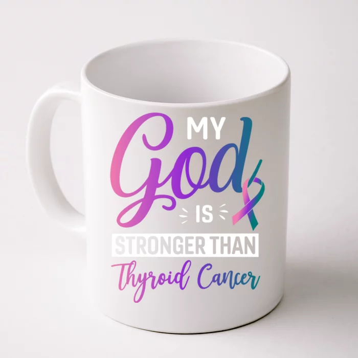 Thyroid Cancer Design Front & Back Coffee Mug