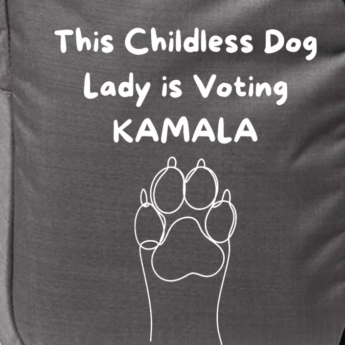 This Childless Dog Lady Is Voting Kamala Dog Lovers Impact Tech Backpack