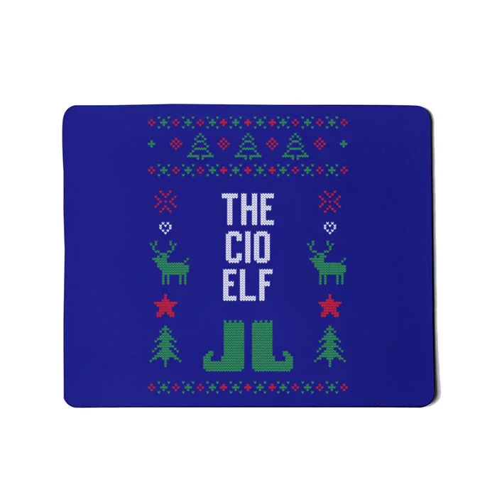 The Cio Elf Ugly Christmas Style Winter Holiday Party Gift Mousepad