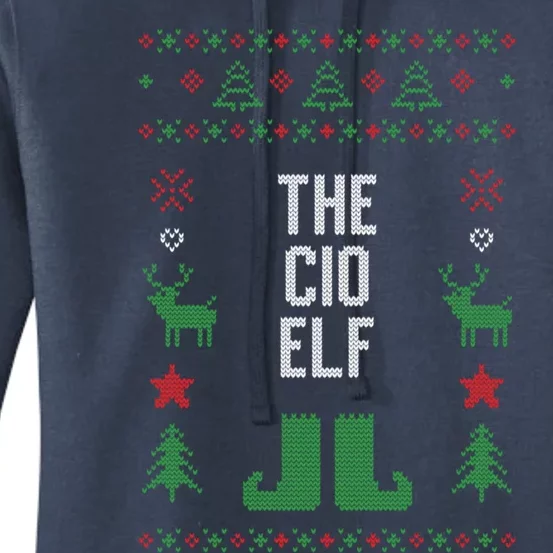 The Cio Elf Ugly Christmas Style Winter Holiday Party Gift Women's Pullover Hoodie