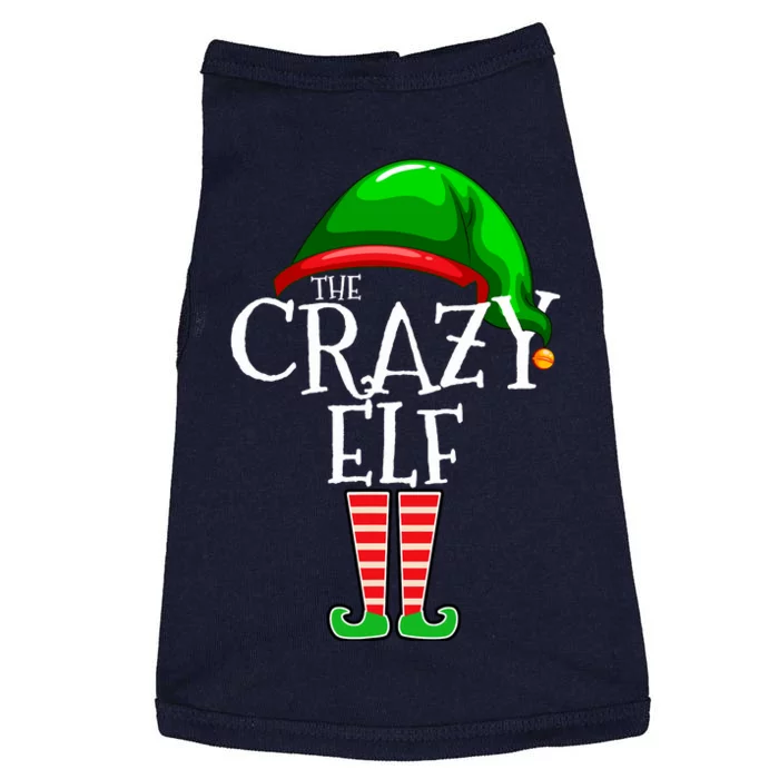 The Crazy Elf Family Matching Group Christmas Gift Funny Doggie Tank