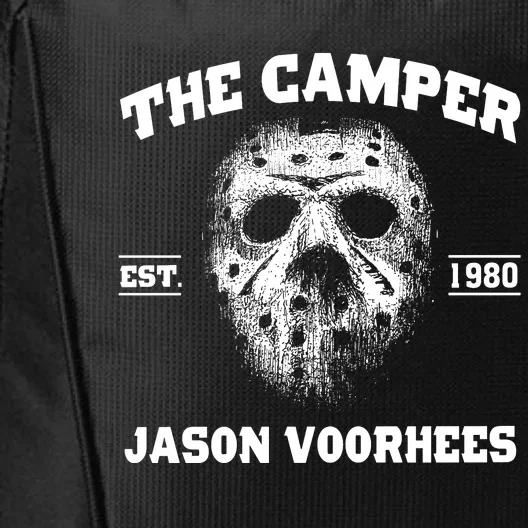 The Camper Est 1980 Jason Scary Horror Night Halloween City Backpack