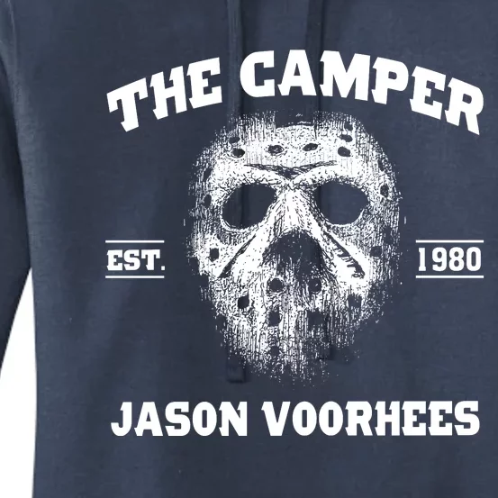 The Camper Est 1980 Jason Scary Horror Night Halloween Women's Pullover Hoodie