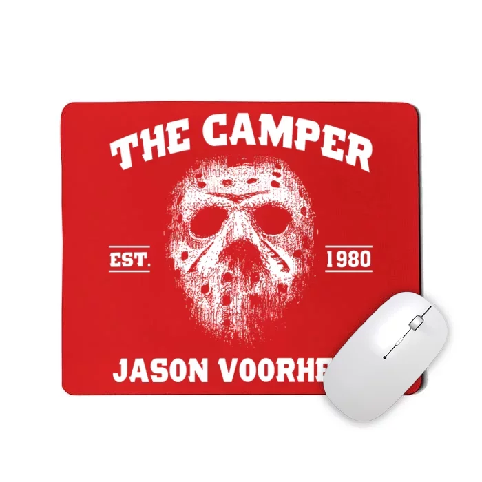 The Camper Est 1980 Jason Scary Horror Night Halloween Mousepad