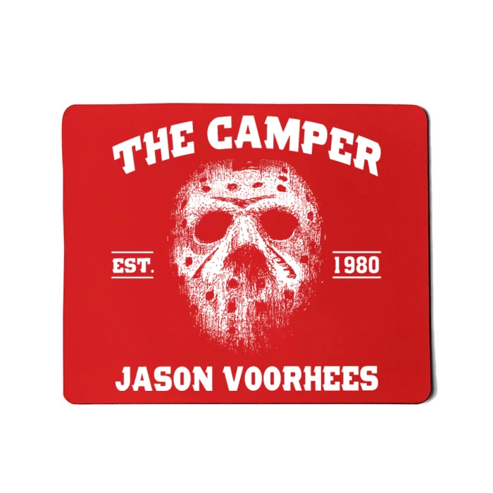 The Camper Est 1980 Jason Scary Horror Night Halloween Mousepad