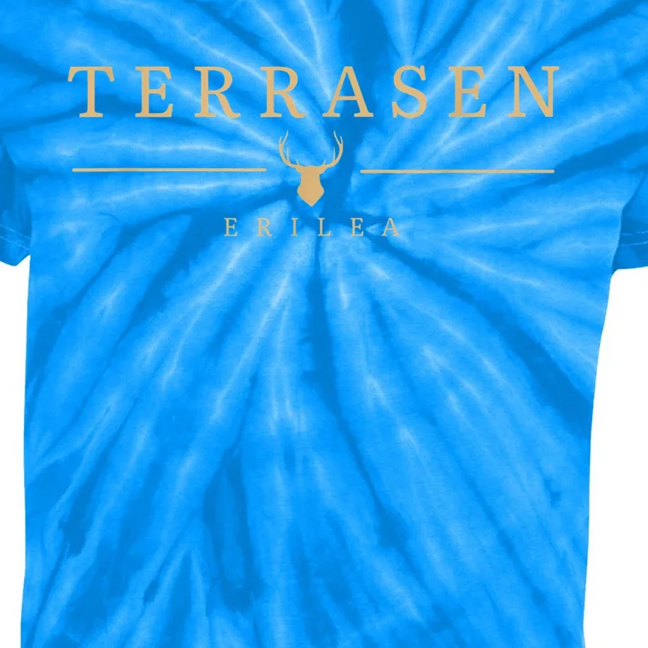 Terrasen City Erilea | Aelin Galathynius | Feyre | Rhysand Kids Tie-Dye T-Shirt