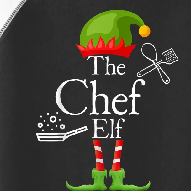 The Chef Elf Matching Family Holidays Toddler Fine Jersey T-Shirt