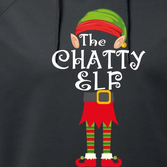 The Chatty Elf Performance Fleece Hoodie