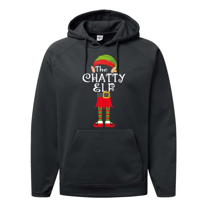 The Chatty Elf Performance Fleece Hoodie