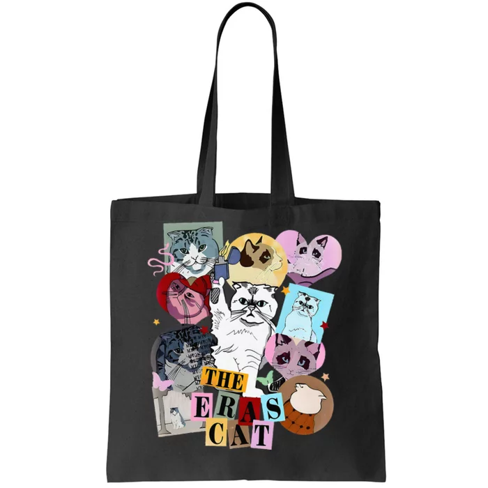 The Cat Eras In My Cat Mom Era Cat Lover Tote Bag