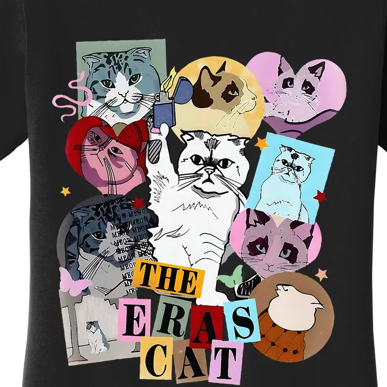 The Cat Eras In My Cat Mom Era Cat Lover Women's T-Shirt