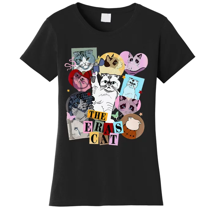 The Cat Eras In My Cat Mom Era Cat Lover Women's T-Shirt