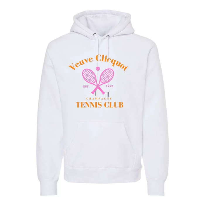 Tennis Club Est 1772 Premium Hoodie