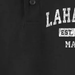 This Classic Established Lahaina Hawaii Shirts Features A Traditional Distressed Dry Zone Grid Performance Polo