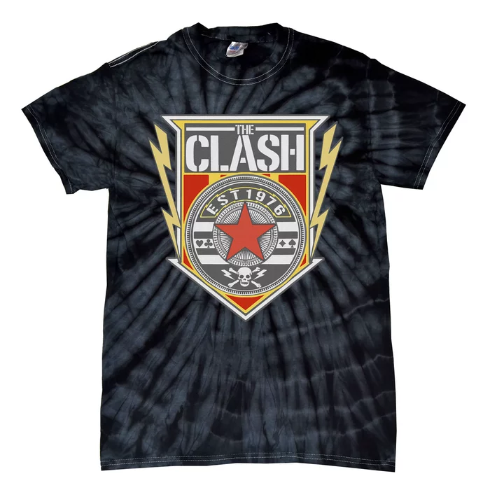 The C.L.A..S.H Est 1976 Shield Tie-Dye T-Shirt