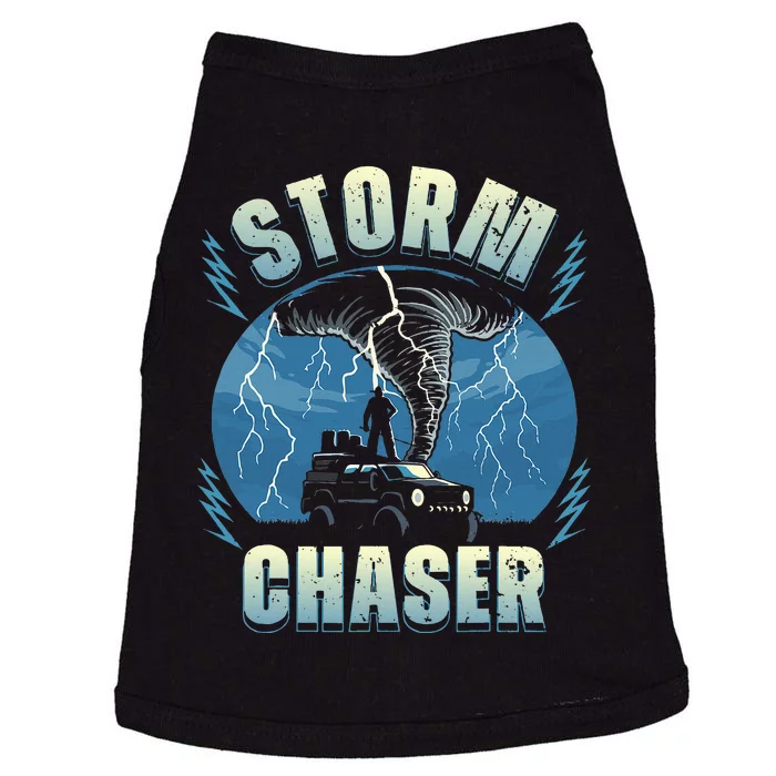 Tornado Chaser Extreme Weather Meteorologist Hunter Off Road Doggie Tank