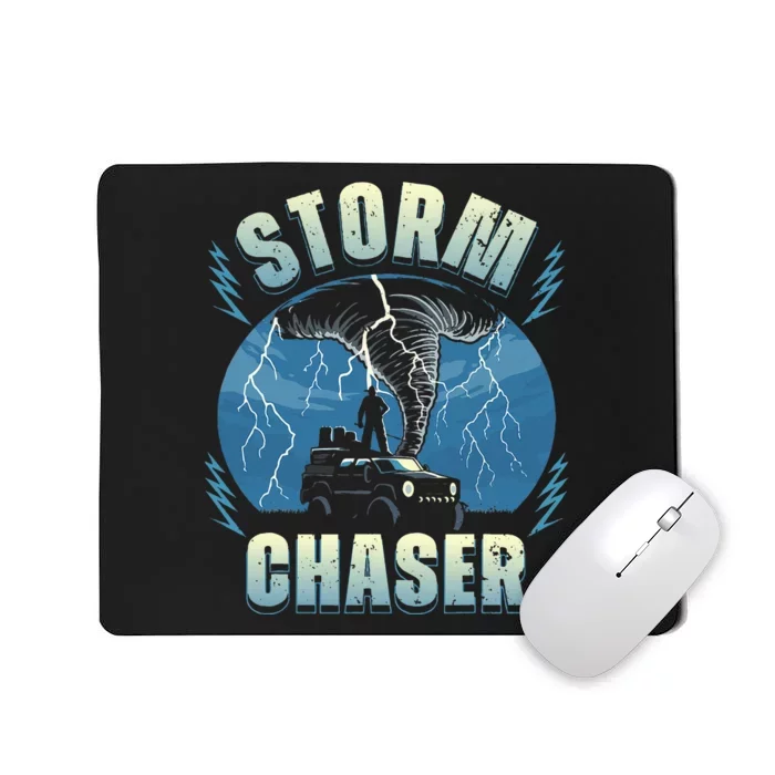 Tornado Chaser Extreme Weather Meteorologist Hunter Off Road Mousepad