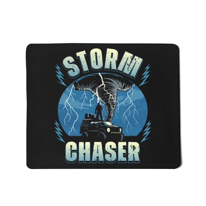 Tornado Chaser Extreme Weather Meteorologist Hunter Off Road Mousepad