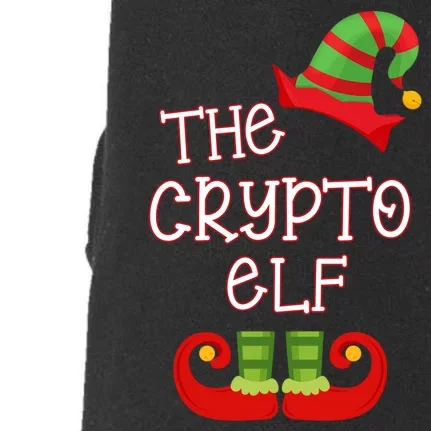 The Crypto Elf Funny Family Matching Christmas Doggie 3-End Fleece Hoodie