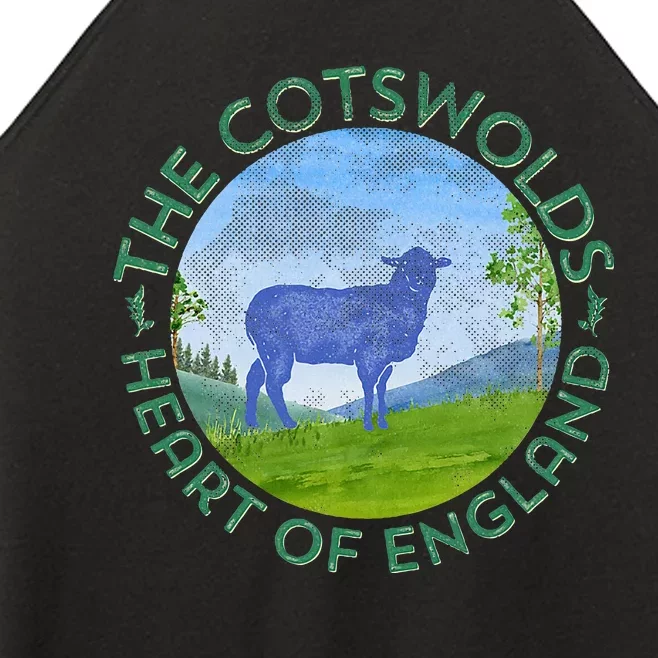 The Cotswolds England Uk S.H.E.E.P Women Gardeners Women’s Perfect Tri Rocker Tank