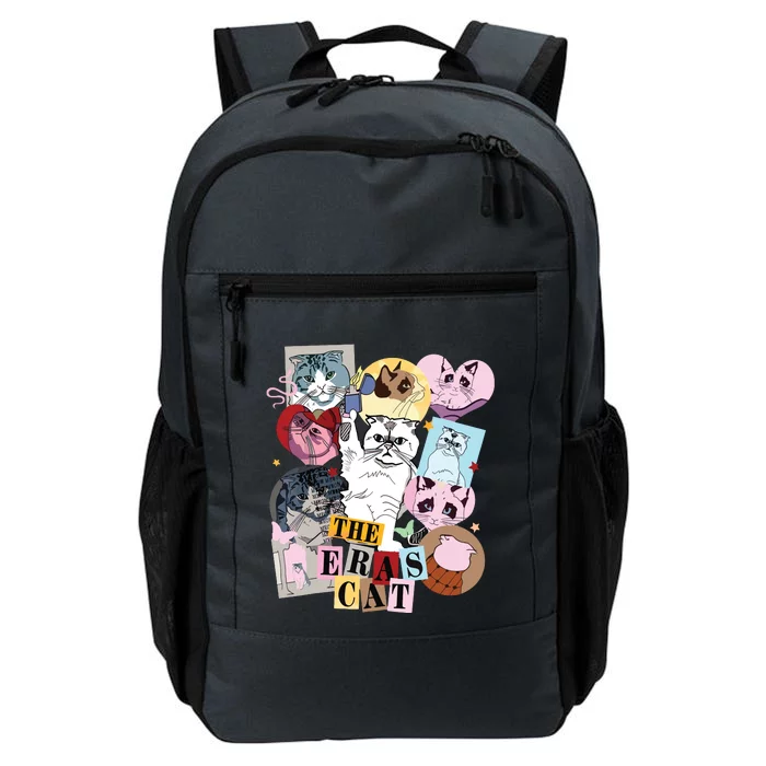 The Cat Eras In My Cat Mom Era Cat Lover Daily Commute Backpack