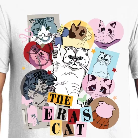 The Cat Eras In My Cat Mom Era Cat Lover Pajama Set