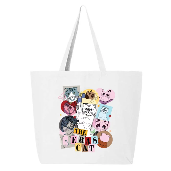 The Cat Eras In My Cat Mom Era Cat Lover 25L Jumbo Tote