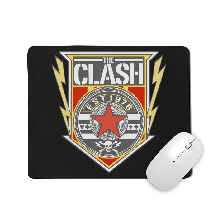 The C.L.A.S.H Est 1976 Shield Mousepad