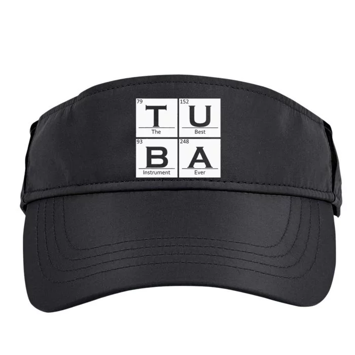 Tuba Chemistry Elements Tubist Jazz Music Tuba Player Adult Drive Performance Visor