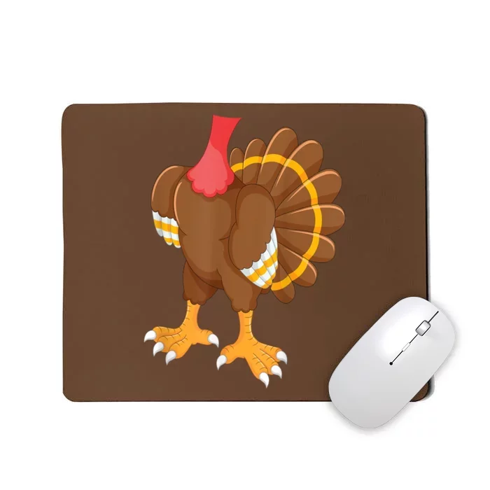 Turkey Costume Funny Thanksgiving Turkey Mousepad