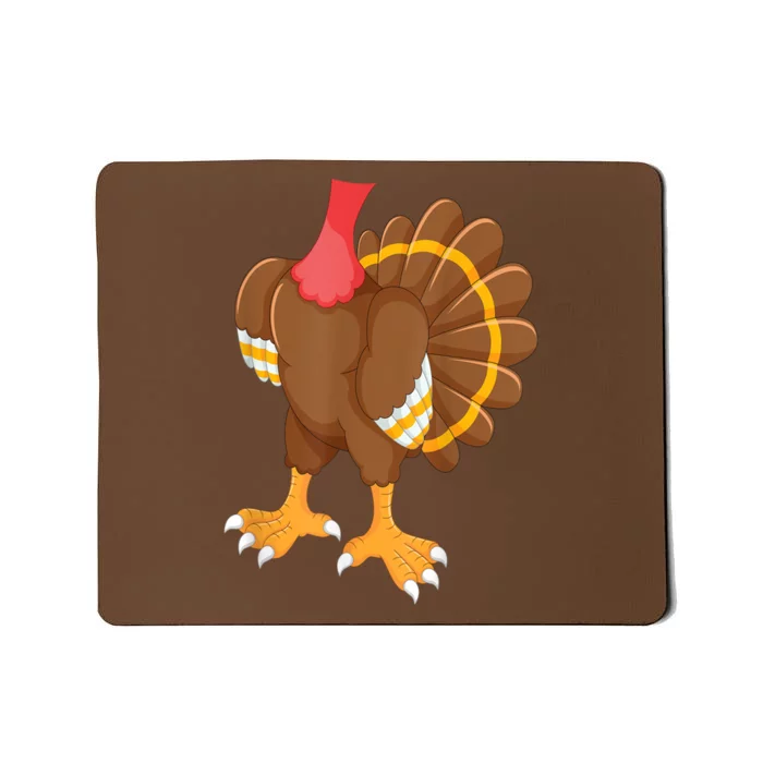 Turkey Costume Funny Thanksgiving Turkey Mousepad