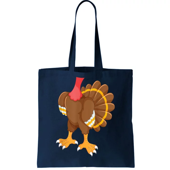 Turkey Costume Funny Thanksgiving Turkey Tote Bag