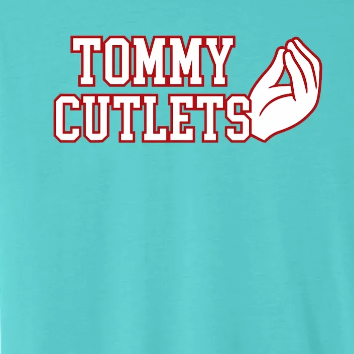 Tommy Cutlets Football Quarterback Ny Italian Hand Gesture ChromaSoft Performance T-Shirt