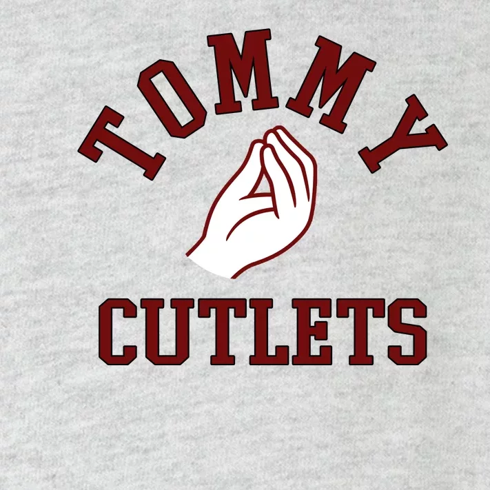 Tommy Cutlets Funny Italian Hand Football Toddler Long Sleeve Shirt