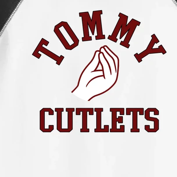 Tommy Cutlets Funny Italian Hand Football Toddler Fine Jersey T-Shirt