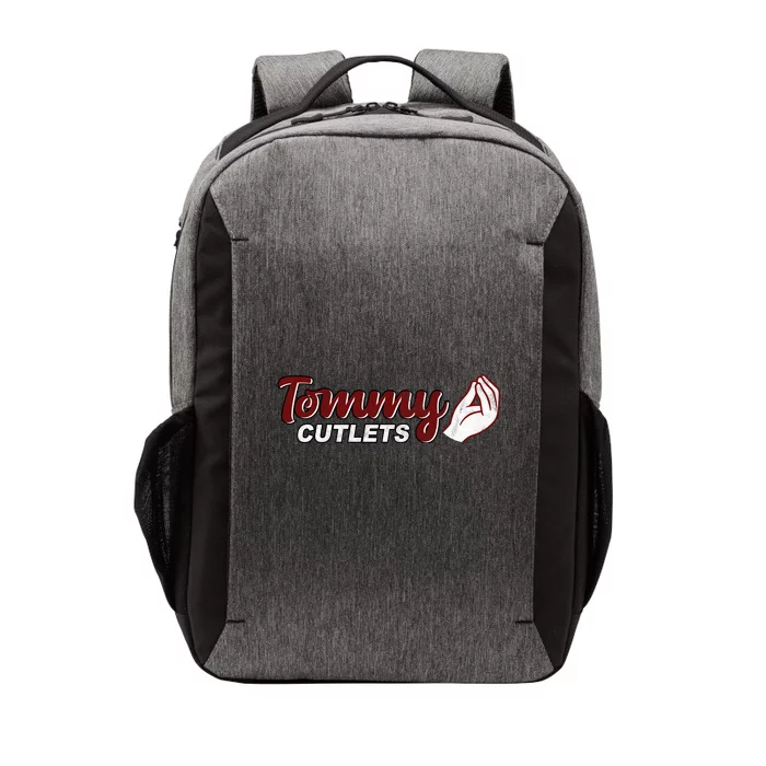 Tommy Cutlets Football Quarterback Funny Vintage Vector Backpack