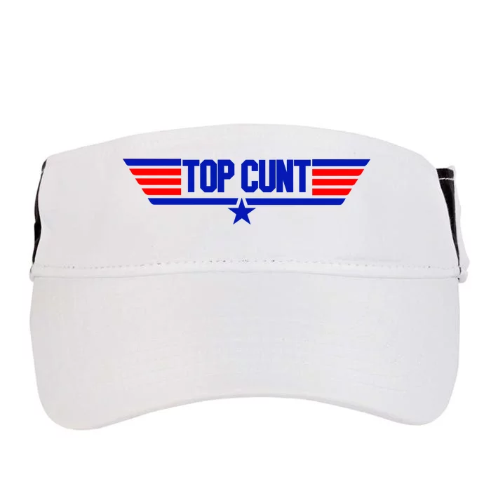 Top Cunt Funny Parody Adult Drive Performance Visor