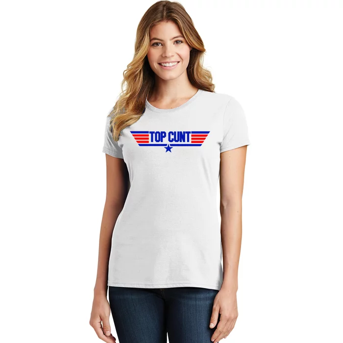 Top Cunt Funny Parody Women's T-Shirt