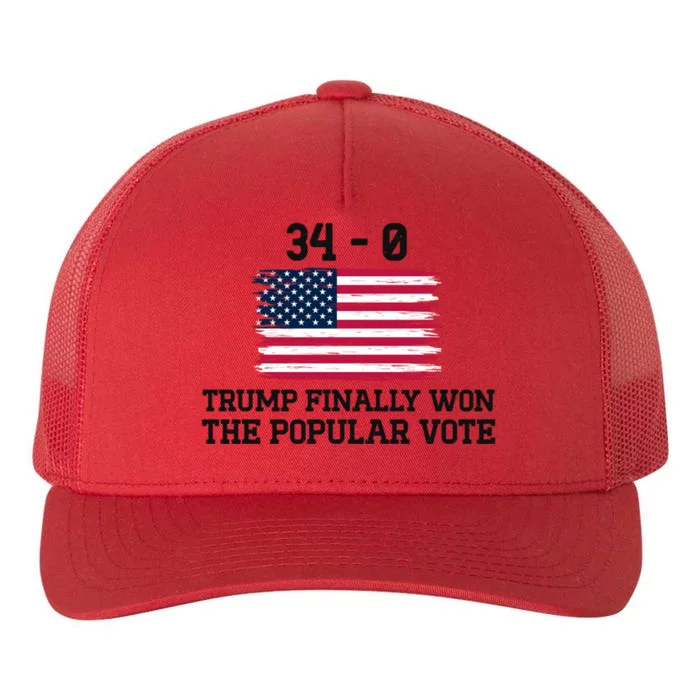 Trump Convicted Felon 34 More Reasons To Vote For Trump Gift Yupoong Adult 5-Panel Trucker Hat