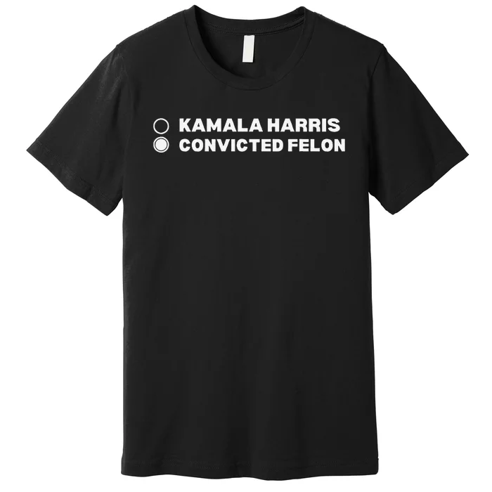 Trump Convicted Felon Premium T-Shirt